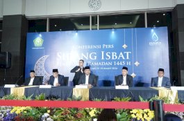 Pemerintah Tetapkan 1 Ramadan 1445 H Jatuh pada 12 Maret 2024