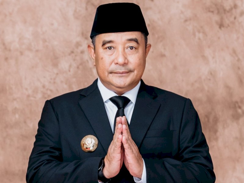 Pj Gubernur Sulawesi Selatan Bahtiar Baharuddin. @Jejakfakta/dok. Humas Pemprov Sulsel