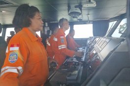 Bantu Pencarian ABK KM Yuiee Jaya 2, Basarnas Makassar Kerahkan KN Sar Kamajaya 104