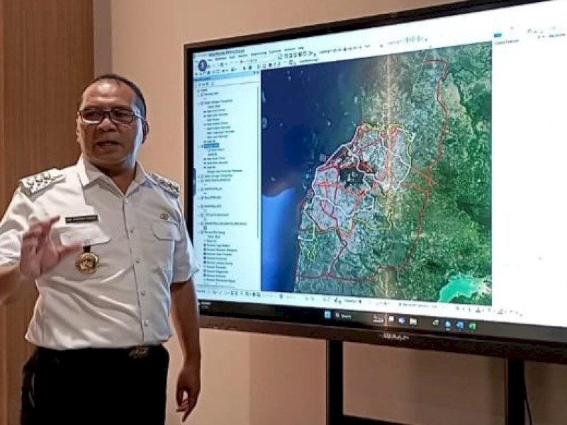 Wali Kota Makassar Danny Pomanto akan hadirkan Metro Kapsul. (Foto : Inikata.co.id/Burhan)