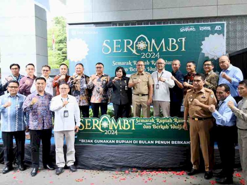 Kick Of Serambi 2024 Bank Indonesia di Kantor BI Sulsel, Senin (18/3/2024). @Jejakfakta/dok. Humas Pemkot Makassar
