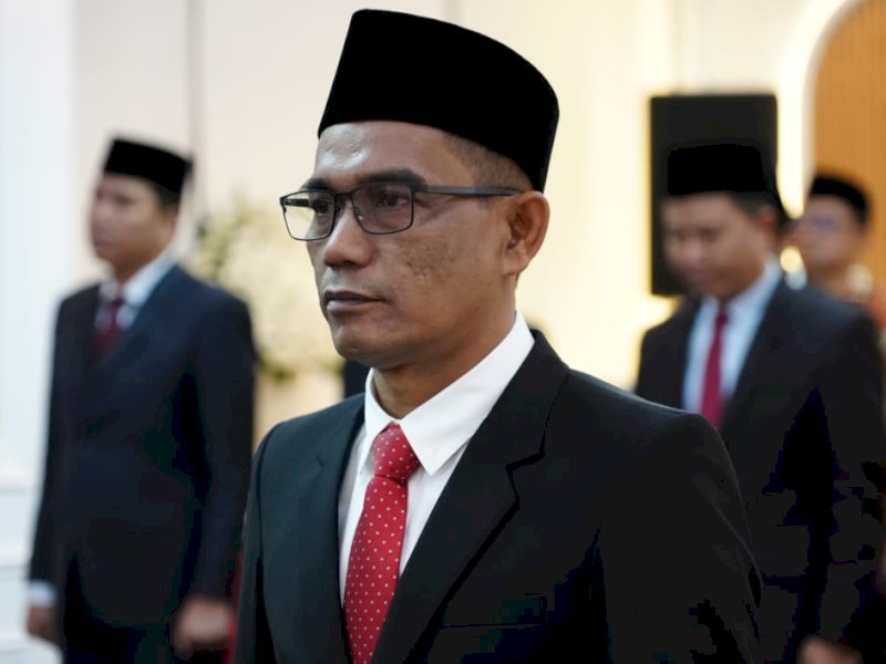 H. Muhammad Tonang, S.Ag, M.Ag resmi menjabat sebagai Kepala Kantor Wilayah Kementerian Agama Provinsi Sulawesi Selatan. @Jejakfakta/dok. Humas Kemenang Sulsel