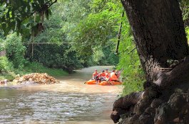 Basarnas Cari Lansia yang Terseret Arus Sungai Pakkasalo Bengo Bone