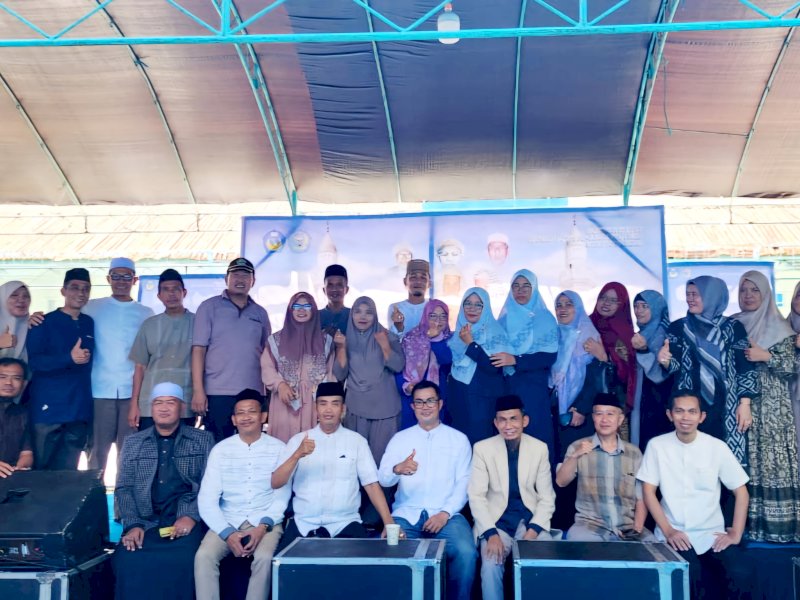 Ikatan Alumni Al-Junaidiyah Biru Cabang Bone, menggelar Halal Bi Halal di Kompleks Pondok Pesantren Modern Al-Junaidiyah Biru, Ahad (14/4/2024). @Jejakfakta/dok. Kemenang Sulsel