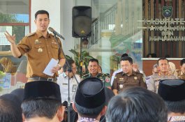Bupati Pangkep MYL Lepas Kafilah MTQ ke Takalar