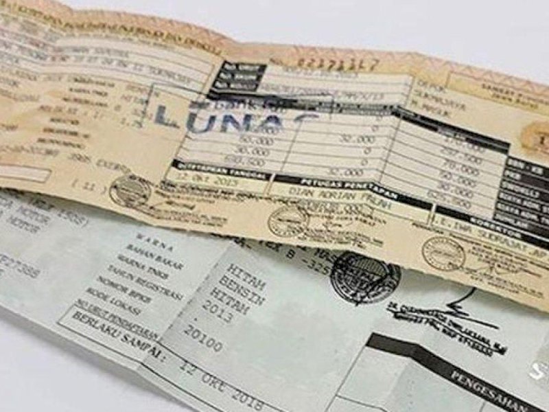 Ilustrasi pajak kendaraan bermotor