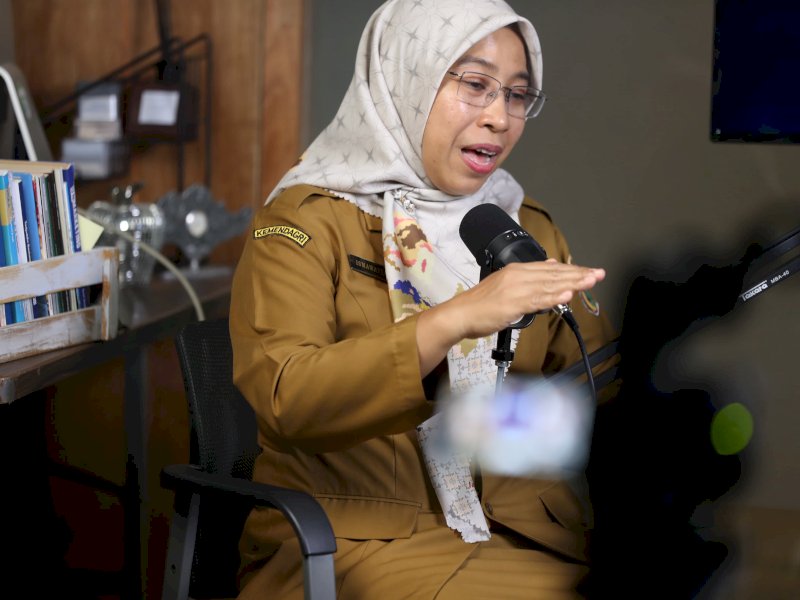 Plt Kepala Dinas Komunikasi dan Informatika (Kominfo) Ismawaty Nur. @Jejakfakta/dok. Humas Pemkot Makassar