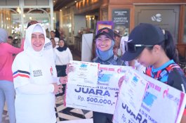 Ketua TP PKK Makassar Apresiasi Atlet Muda dalam Kejuaraan Sepatu Roda Kota Makassar