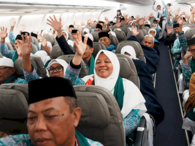 Keberangkatan jemaah haji pada 1444H/2023M.