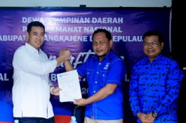 Jelang Pilkada Pangkep 2024, MYL Daftar di PAN