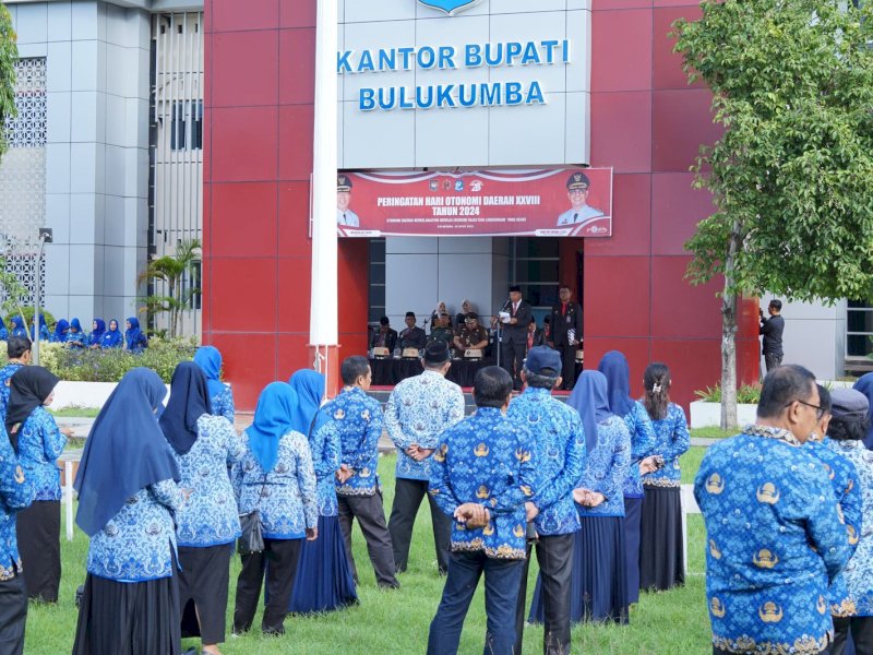 Aparat Sipil Negara (ASN) Lingkup Pemerintah Kabupaten Bulukumba akan mendapatkan Tambahan Penghasilan Pegawai (TPP) untuk bulan Januari Februari Maret akan segera cair. @Jejakfakta/dok. Humas Pemkab Bulukumba