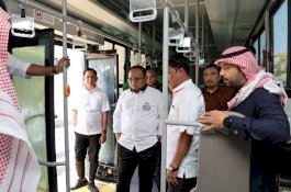 Cek Hotel dan Bus Jemaah di Makkah, Menag: Semua Baik, Semoga Bisa Beri Layanan Terbaik