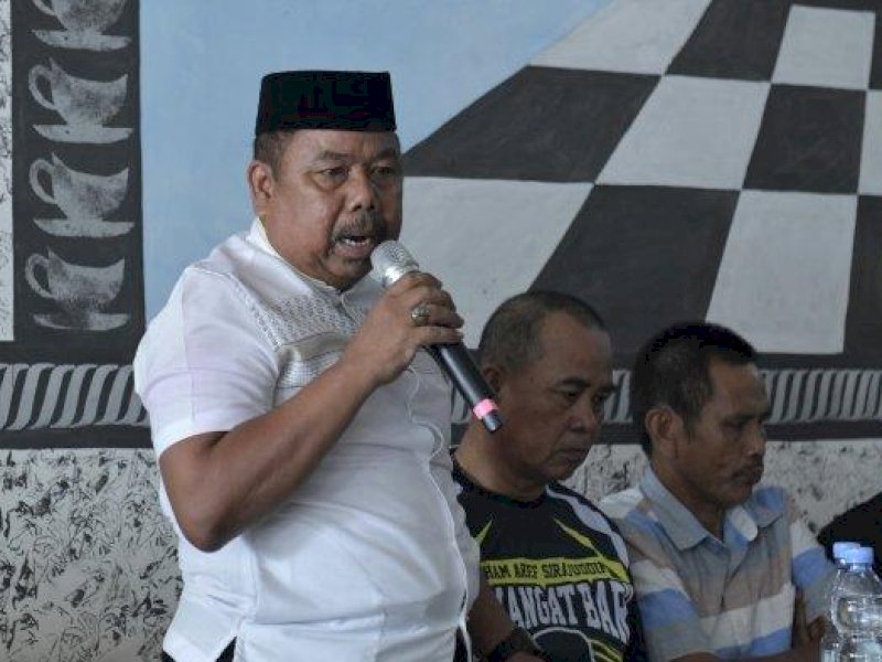 Mantan kepala Desa Bonto Mangape, Nur Aksan Mattinri. @Jejakfakta/dok. Istimewa