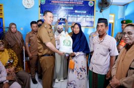 Bupati MYL Luncurkan Penyaluran Bantuan Beras dan Vsat