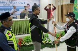 Stafsus Hasanuddin Ali Sampaikan 3 Pesan Kepada Jamaah Haji Kloter 7 UPG Makassar