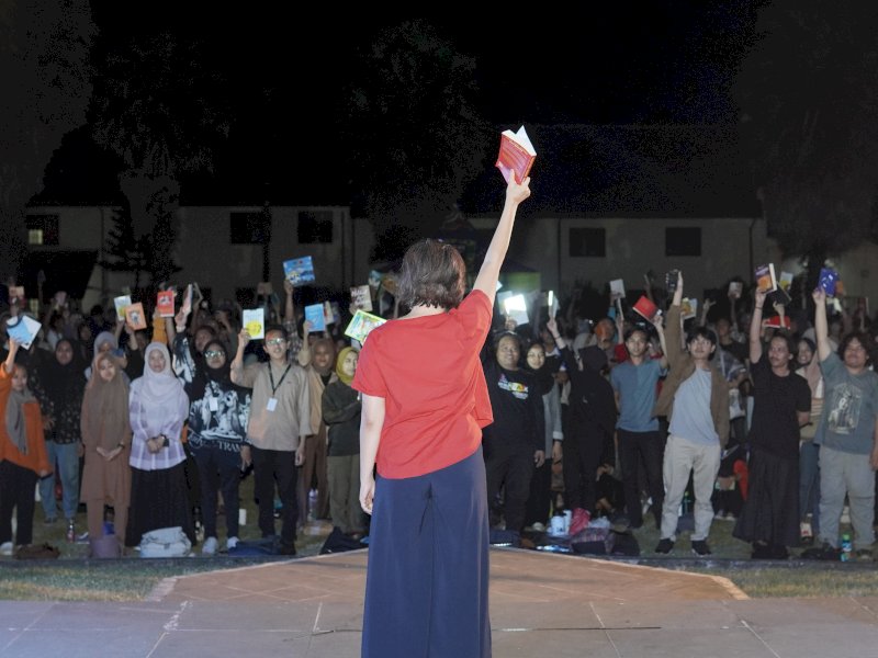 Makassar International Writers Festival (MIWF) 2023. @Ilustrasi/dok. Rumata&rsquo; ArtSpace