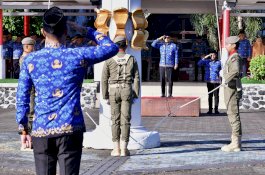 Upacara Pertama sebagai Penjabat Gubernur Sulsel, Prof Zudan Dorong Percepatan Transformasi Digital