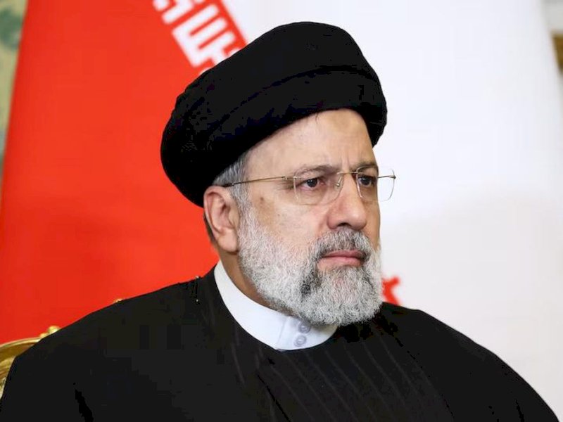 Presiden Iran Ebrahim Raisi tewas dalam kecelakaan setelah helikopter yang ditumpanginya di provinsi Azerbaijan Timur, Iran, pada Minggu (19/5). (foto:istimewa)