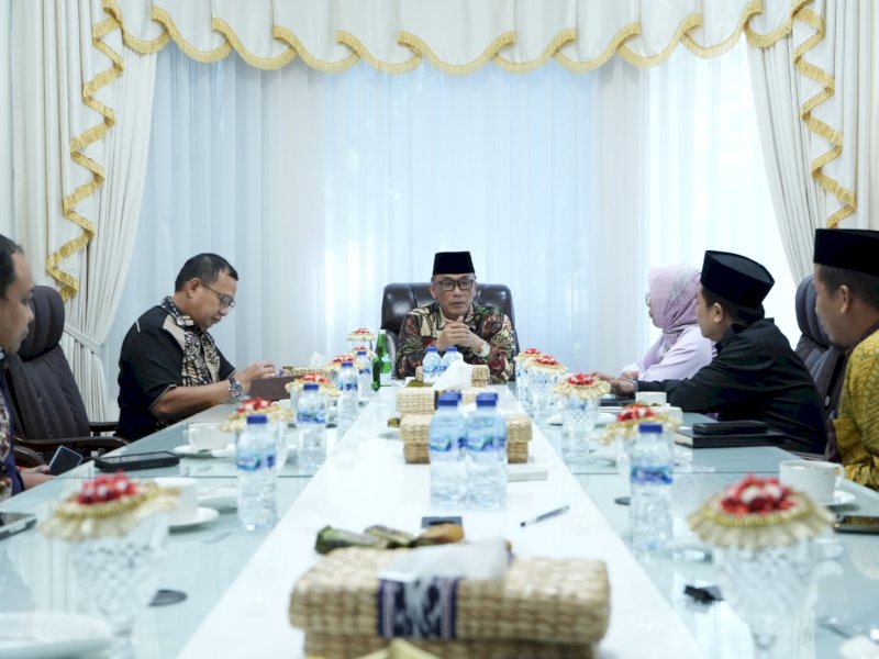 Bersama KPU Sulsel, Penjabat Gubernur Zudan Arif Bahas Persiapan Pilkada Serentak
