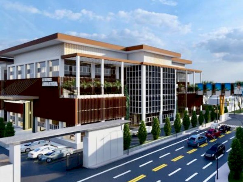 Pemerintah Kabupaten Bulukumba akan membangun gedung fasilitas publik yang diberi nama Gedung Ammatoa. @Jejakfakta/dok. Design/Humas Pemkab Bulukumba