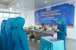 Lantik Ketua PKK Kecamatan, Herfida Muchtar: PKK Menjadi Wadah Pekerja Sosial