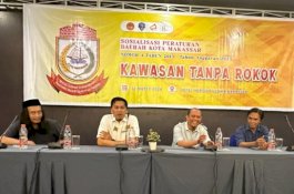 Wakil Ketua DPRD Makassar Sosialisasi Perda Kawasan Tanpa Rokok