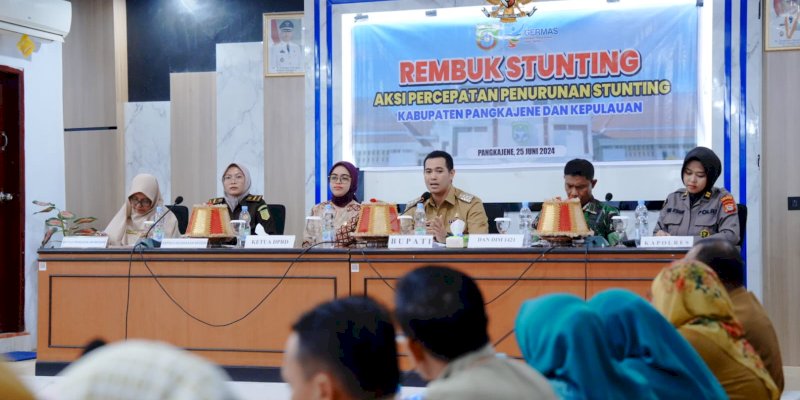 Bupati MYL Pimpin Rembuk Stunting