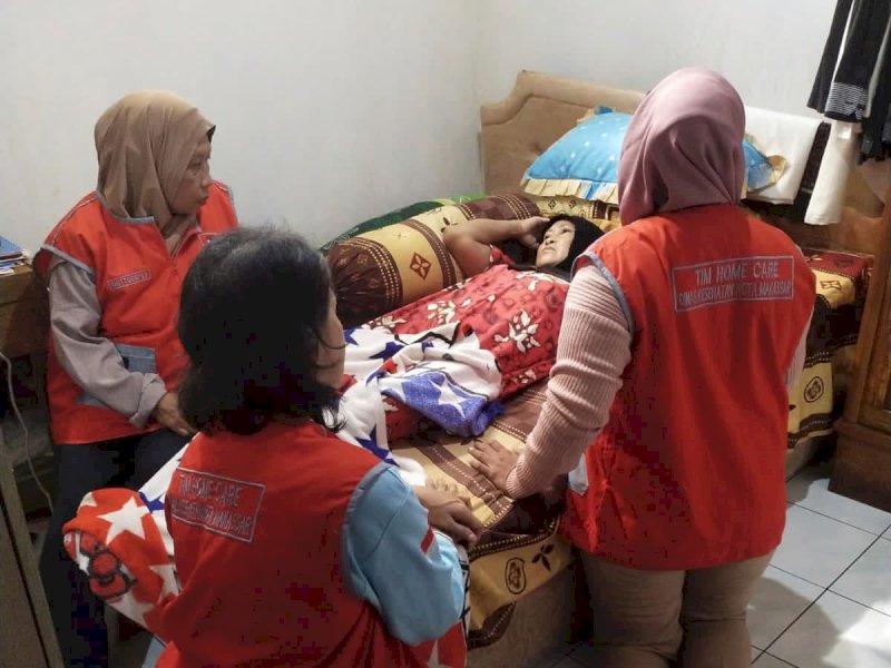 Home Care pelayanan kesehatan 24 jam di Kota Makassar. @Jejakfakta/dok. Humas Pemkot Makassar