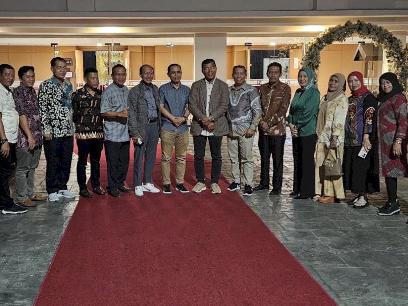 Pengurus Kerukunan Masyarakat Bulukumba (KMB) menemui Bupati Bulukumba, Andi Muchtar Ali Yusuf. @Jejakfakta/dok. Humas Pemkab Bulukumba 