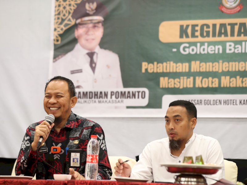 Bagian Kesejahteraan Masyarakat (Kesra) Sekretariat Daerah Kota Makassar menggelar Manajemen Pengelolaan Masjid kepada 1.500 pengurus masjid di Kota Makassar, yang dimulai pada 18 hingga 25 Juli 2024 di Makassar Golden Hotel. @Jejakfakta/dok. Humas Pemkot Makassar