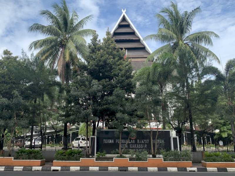 Gedung DPRD Makassar, Jl A.P Pettarani (Foto: Arya/Fajar)