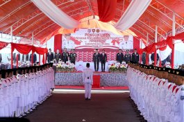 Bupati Andi Utta Kukuhkan Paskibraka Bulukumba