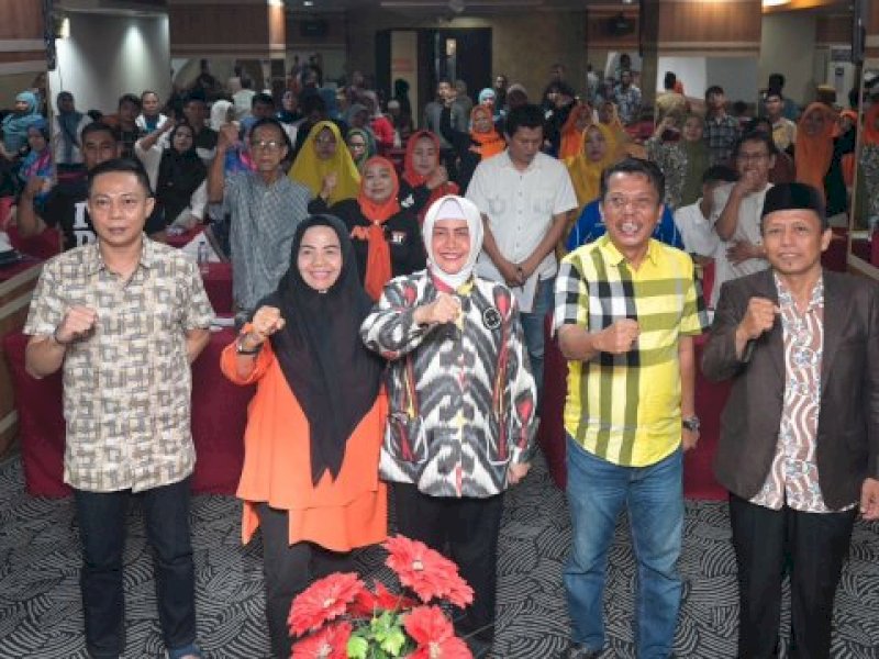 Sosialisasi ini diselenggarakan oleh anggota Dewan Perwakilan Rakyat Daerah (DPRD) Kota Makassar Komisi D, Abdul Wahab Tahir, di Hotel Lynt Makassar, Jumat (14/6/2024).