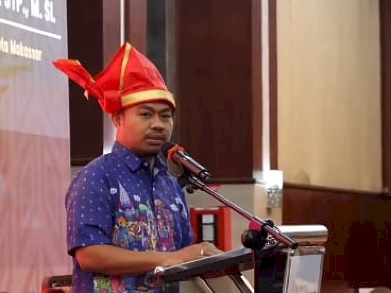Kepala Dinas Pariwisata (Dispar) Kota Makassar Muhammad Roem saat promosi pariwisata melalui program Makassar Direct Sale (MDS) 2024, di Hotel Novotel, Kota Semarang, Jawa Tengah, Jumat (23/8/2024).