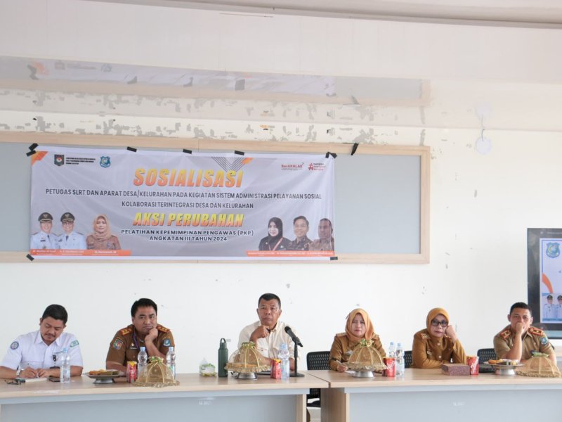Dinas Sosial Kabupaten Bulukumba mengembangkan Inovasi SIPAKATAU atau Sistem Administrasi Pelayanan Sosial Kolaborasi Terintegrasi Desa dan Kelurahan. @Jejakfakta/dok. Humas Pemkab Bulukumba