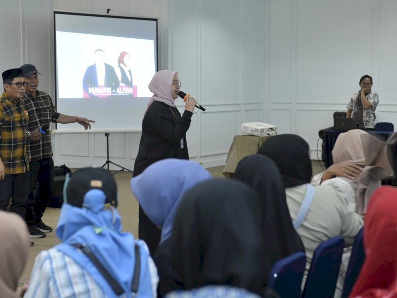 Tim Munafri Arifuddin-Aliyah Mustika Ilham (Appi-Aliyah) persiapan untuk mendaftar di KPU Makassar, Kamis (29/8/2024) besok. @Jejakfakta/Reza Arifuddin 