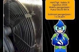 PDAM Makassar Perbaiki Pompa A di Sungai Moncongloe, Ini Wilayah Terdampak