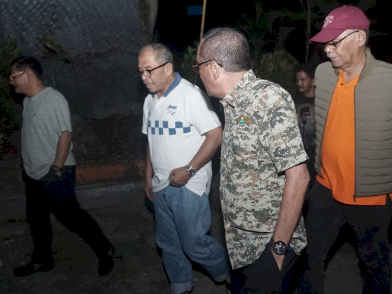 Ketua Umum RAPI 24 Daerah Sulsel, Ilham Arief Sirajuddin (IAS) menghadiri Jambore di Kawasan Wisata Tanjung Palette, Kota Bone, Jumat malam (6/9/2024). @Jejakfakta/dok.Ist.