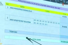 Andi Amar Ma'ruf Sulaiman Terpilih Jadi Ketua Umum Hipmi Sulsel 2024-2027