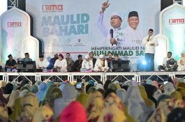 Diinisiasi IAS, Maulid Bahari dan Sholawatan Dihadiri Ribuan Warga Makassar