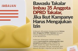 Bawaslu Ingatkan Anggota DPRD Harus Cuti Jika Ikut Kampanye