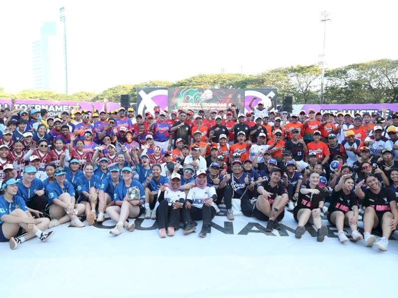 11 negara mengikuti Makassar Open 2024 International Men's and Women's Softball Tournament, yang digelar oleh Perserikatan Baseball Softball Seluruh Indonesia (PERBASASI) Provinsi Sulawesi Selatan, Minggu (6/10/2024). @Jejakfakta/dok. Humas Pemkot Makassar