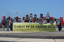 Jelang Pelantikan Prabowo-Gibran, Perempuan Pesisir Nusantara Desak Cabut PP 26 Tahun 2023