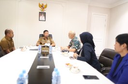 GATF 2024, Pjs Wali Kota Makassar Terima Kunjungan GM Garuda Indonesia