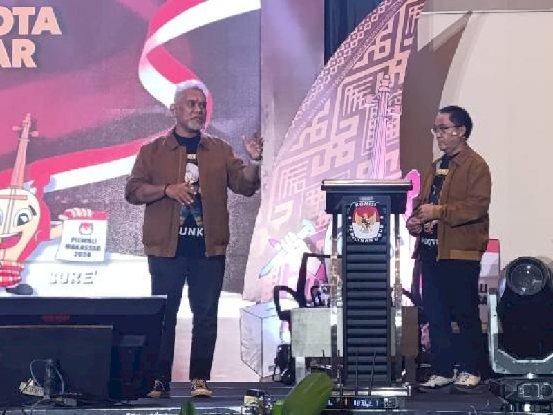 Calon Wali Kota Makassar, Amri Arsyid mengatakan kunci terciptanya Makassar AMAN adalah meningkatkan kesejahteraan warga. @Jejakfakta/Istimewa