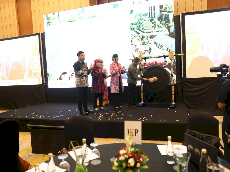  Pjs Wali Kota Makassar, Andi Arwin Azis menghadiri kegiatan Thematic Panel of Expert Climate-Resilient and Inclusive Cities (CRIC) yang diselenggarakan oleh United Cities and Local Government Asia Pacific (UCLG-ASPAC) di Nusa Dua, Bali, Senin (28/10/2024). @Jejakfakta/dok. Humas Pemkot Makassar