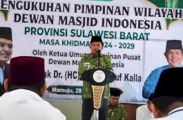 Jusuf Kalla Dorong DMI Sulbar Persiapkan SDM Untuk Bangkitkan Kejayaan Kopra dan Kakao