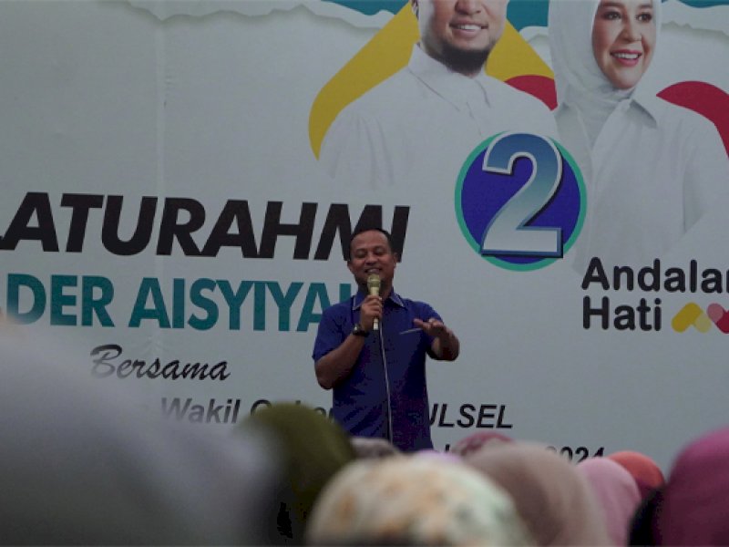Ribuan kader Aisyiyah menghadiri silaturahmi bersama Andalan Hati di Menara Bosowa Makassar, Senin (11/11/2024). @Jejakfakta/Foto: Istimewa