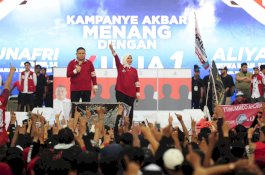 Paslon Munafri-Aliyah Serukan Lawan Intimidasi Jelang Pencoblosan Pilwalkot Makassar 2024