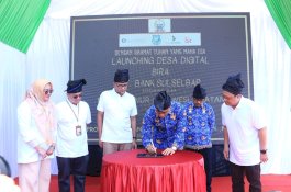 Dukung Perekonomian Daerah, Bank Sulselbar Luncurkan Desa Bira Bulukumba Menjadi Desa Digital